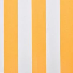 LITZEE Toile D'auvent Orange Et Blanc 450x300 Cm # 7 LITZEE Toile D'auvent Orange Et Blanc 450x300 Cm # -Tente de réception Soldes 53659401 2