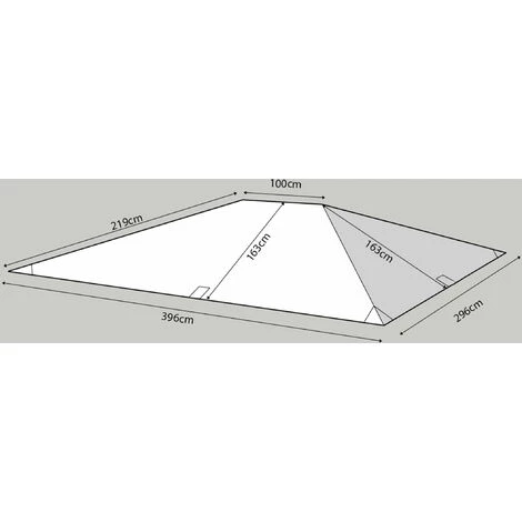 Quick-Star Toit De Remplacement Adapté Pour Le Pavillon Paris 3x4m Gris 5 Quick-Star Toit De Remplacement Adapté Pour Le Pavillon Paris 3x4m Gris – Image 3