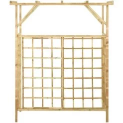 LANGRAY Pergola De Jardin Pour Poubelles Doubles Bois De Pin Imprégné Maison & Jardin -Tente de réception Soldes 53826595 3