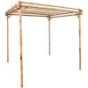 LANGRAY Pergola Bambou 170x170x220 Cm Maison & Jardin -Tente de réception Soldes 53826633 1