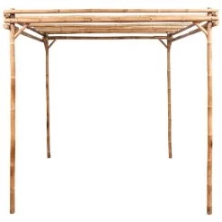 LANGRAY Pergola Bambou 170x170x220 Cm Maison & Jardin -Tente de réception Soldes 53826633 2