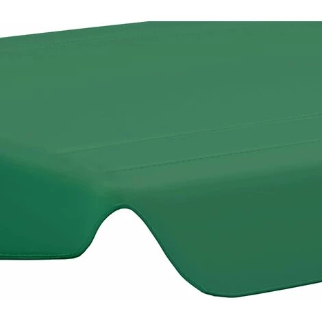 LANGRAY Toit De Rechange De Balançoire Vert 150/130x70/105 Cm Maison & Jardin 4 LANGRAY Toit De Rechange De Balançoire Vert 150/130x70/105 Cm Maison & Jardin - Image 2