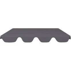LANGRAY Toit Rechange Balançoire Anthracite 188/168x110/145 Cm 270 G/m² Maison & Jardin -Tente de réception Soldes 53826811 3