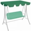 LANGRAY Toit De Rechange De Balançoire Vert 188/168x110/145 Cm Maison & Jardin -Tente de réception Soldes 53826815 1