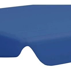 LANGRAY Toit De Rechange De Balançoire Bleu 150/130x70/105 Cm Maison & Jardin -Tente de réception Soldes 53826821 2