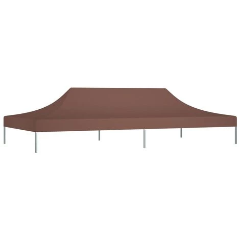LANGRAY Toit De Tente De Réception 6x3 M Marron 270 G/m² Maison & Jardin 7 LANGRAY Toit De Tente De Réception 6x3 M Marron 270 G/m² Maison & Jardin - Image 5