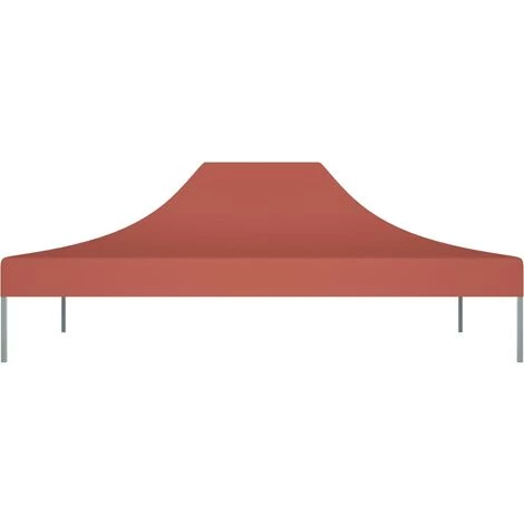 LANGRAY Toit De Tente De Réception 4x3 M Terre Cuite 270 G/m² Maison & Jardin 5 LANGRAY Toit De Tente De Réception 4x3 M Terre Cuite 270 G/m² Maison & Jardin - Image 3