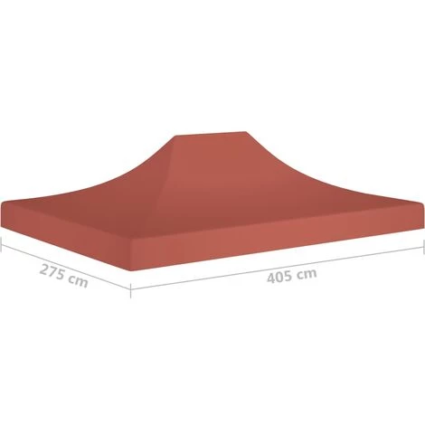 LANGRAY Toit De Tente De Réception 4x3 M Terre Cuite 270 G/m² Maison & Jardin 6 LANGRAY Toit De Tente De Réception 4x3 M Terre Cuite 270 G/m² Maison & Jardin - Image 4