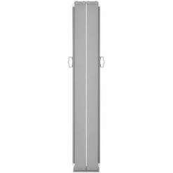 LANGRAY Auvent Latéral Rétractable 160x600 Cm Gris Maison & Jardin -Tente de réception Soldes 53828364 2