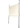 SVITA Marquise à Pince 200x150cm Marquise De Balcon Protection Solaire Marquise Beige Crème -Tente de réception Soldes 53853030 1