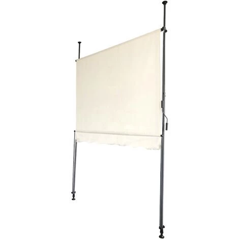 SVITA Marquise à Pince 200x150cm Marquise De Balcon Protection Solaire Marquise Beige Crème 3 SVITA Marquise à Pince 200x150cm Marquise De Balcon Protection Solaire Marquise Beige Crème