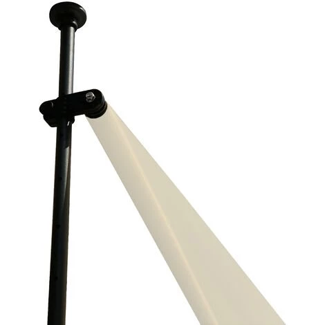 SVITA Marquise à Pince 200x150cm Marquise De Balcon Protection Solaire Marquise Beige Crème 6 SVITA Marquise à Pince 200x150cm Marquise De Balcon Protection Solaire Marquise Beige Crème - Image 4