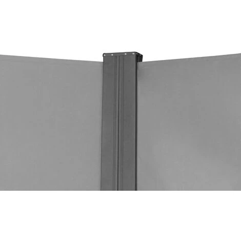 SVITA Double Store Latéral 600x180cm Pare-soleil Extensible Gris Clair Gris 6 SVITA Double Store Latéral 600x180cm Pare-soleil Extensible Gris Clair Gris - Image 4