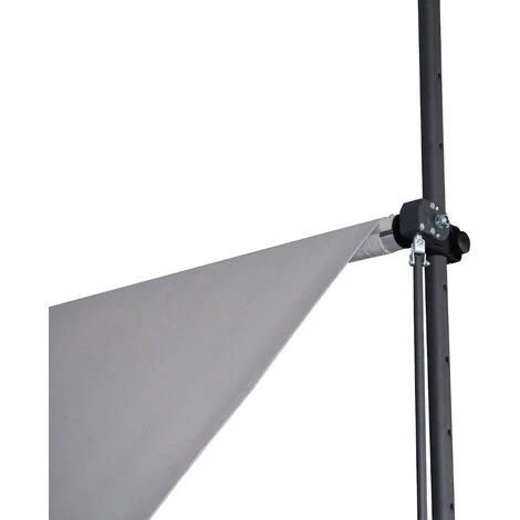 SVITA Store à Pince 200x120cm Store Balcon Protection Solaire Store Gris Clair Gris 5 SVITA Store à Pince 200x120cm Store Balcon Protection Solaire Store Gris Clair Gris - Image 3