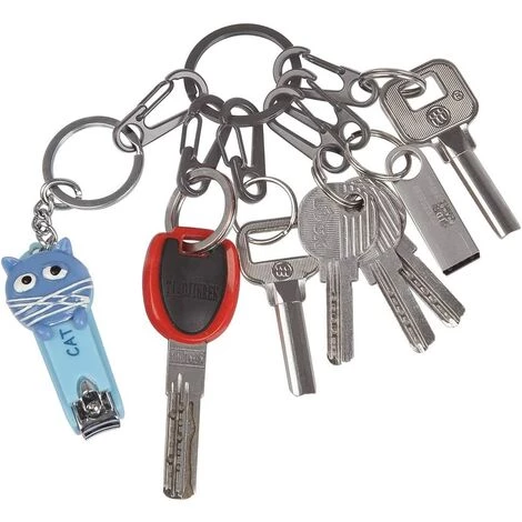 15pcs Crochet Mousqueton Pour Escalade Excursion, Mousquetons Aluminium Solide Multifonction D-Anneau Pour Camping Voyager Randonnée Porte-clés En Plein Air,Starlight 6 15pcs Crochet Mousqueton Pour Escalade Excursion, Mousquetons Aluminium Solide Multifonction D-Anneau Pour Camping Voyager Randonnée Porte-clés En Plein Air,Starlight – Image 4