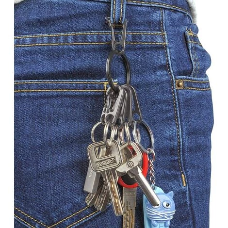 15pcs Crochet Mousqueton Pour Escalade Excursion, Mousquetons Aluminium Solide Multifonction D-Anneau Pour Camping Voyager Randonnée Porte-clés En Plein Air,Starlight 7 15pcs Crochet Mousqueton Pour Escalade Excursion, Mousquetons Aluminium Solide Multifonction D-Anneau Pour Camping Voyager Randonnée Porte-clés En Plein Air,Starlight – Image 5