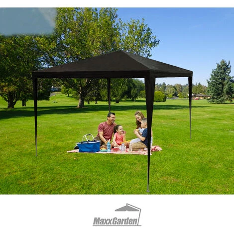 Tente De Réception - Tonnelle De Jardin - Protection Contre LUV - 300 X 300 X 250 Cm - Anthracite - MaxxGarden 5 Tente De Réception - Tonnelle De Jardin - Protection Contre LUV - 300 X 300 X 250 Cm - Anthracite - MaxxGarden - Image 3