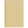 Hommoo Tapis De Tente 400x400 Cm Beige -Tente de réception Soldes 54060529 1
