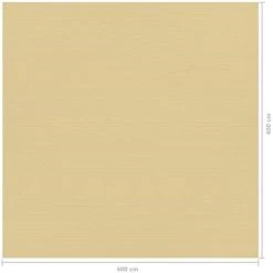 Hommoo Tapis De Tente 400x400 Cm Beige -Tente de réception Soldes 54060529 4