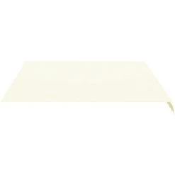 Hommoo Tissu De Remplacement Pour Auvent Creme 4x3,5 M -Tente de réception Soldes 54060615 3