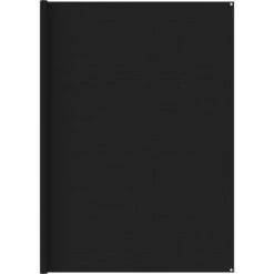 Hommoo Tapis De Tente 300x600 Cm Noir