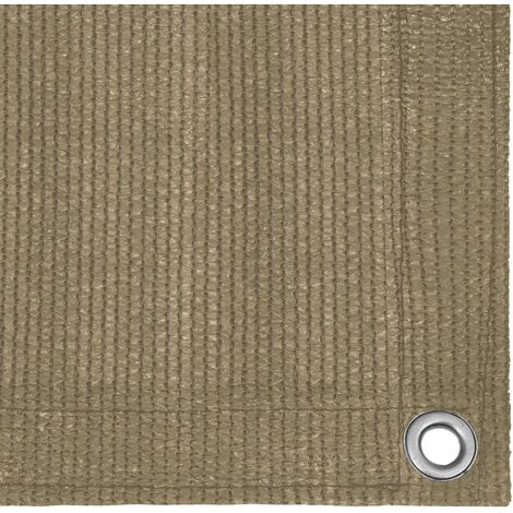 Hommoo Tapis De Tente 400x400 Cm Taupe 5 Hommoo Tapis De Tente 400x400 Cm Taupe – Image 3