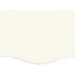 Hommoo Tissu De Remplacement Pour Auvent Creme 6x3,5 M -Tente de réception Soldes 54062709 5