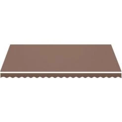 Hommoo Tissu De Remplacement Pour Auvent Marron 4,5x3 M -Tente de réception Soldes 54062710 3