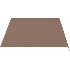 Hommoo Tissu De Remplacement Pour Auvent Marron 4,5x3 M -Tente de réception Soldes 54062710 4