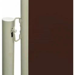 VidaXL Auvent Latéral Rétractable De Patio 170x300 Cm Marron - Brun -Tente de réception Soldes 54141629 3