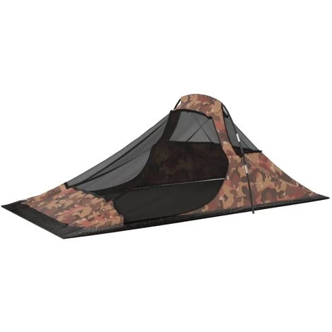 Hommoo Tente De Camping 317x240x100 Cm Camouflage 7 Hommoo Tente De Camping 317x240x100 Cm Camouflage – Image 5