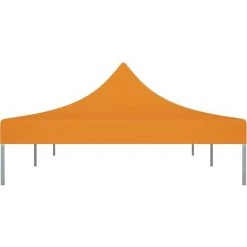 Hommoo Toit De Tente De Reception 6x3 M Orange 270 G/m² -Tente de réception Soldes 54152069 4