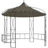 Hommoo Belvedere 300x290 Cm Taupe Rond