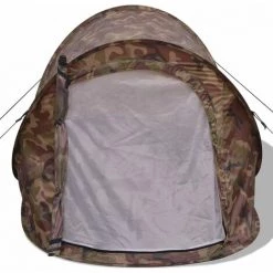 Hommoo Tente Pour 2 Personnes Camouflage -Tente de réception Soldes 54153269 5