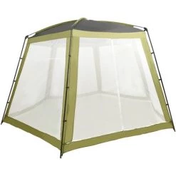 Hommoo Tente De Piscine Tissu 500x433x250 Cm Vert