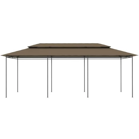 Hommoo Chapiteau 600x298x270 Cm Taupe 180 G/m² 6 Hommoo Chapiteau 600x298x270 Cm Taupe 180 G/m² - Image 4