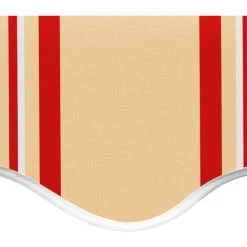 Hommoo Tissu De Remplacement Pour Auvent Jaune Et Orange 5x3 M -Tente de réception Soldes 54167380 5