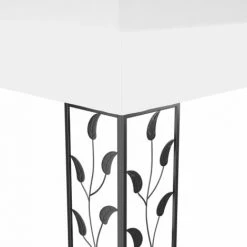 Hommoo Tonnelle Avec Double Toit 3x4 M Blanc -Tente de réception Soldes 54167868 5