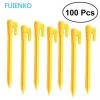 Clous Pour Poteaux D'angle 14,7 X 1,7 X 1cm Coleur De Jaune 100pcs FUIENKO