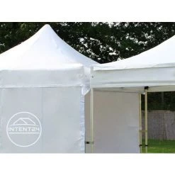 INTENT24.FR Set De Raccordement Pour Tonnelle Pliante INTENT24 PREMIUM Et PROFESSIONAL De 6m De Large, Diamètre 50mm, Blanc - Blanc -Tente de réception Soldes 54335920 2