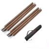 ASUPERMALL Épaissir Le Grain De Bois Toile De Fond Tonnelle Pôle En Alliage D'aluminium Auvent Canopy Stand Rod Tente Support Rods Outdoor Camping Accessoire, Multicolore