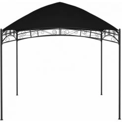 Topdeal Belvédère De Jardin 3x3 M Anthracite 180 G/m² FF47831_FR -Tente de réception Soldes 54643035 2