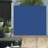 Topdeal Auvent Latéral Rétractable De Patio 170x300 Cm Bleu FF48366_FR -Tente de réception Soldes 54643059 1