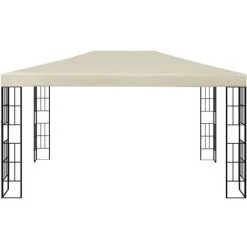 Topdeal Tonnelle 3x4 M Crème FF47982_FR 9 Topdeal Tonnelle 3x4 M Crème FF47982_FR -Tente de réception Soldes 54643393 3