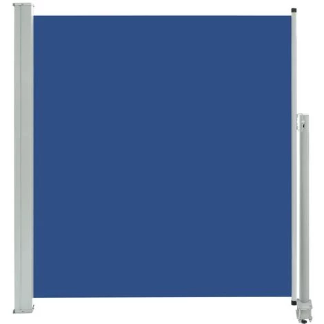 Topdeal Auvent Latéral Rétractable De Patio 140 X 300 Cm Bleu FF48347_FR 4 Topdeal Auvent Latéral Rétractable De Patio 140 X 300 Cm Bleu FF48347_FR - Image 2