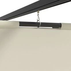 Topdeal Tonnelle Avec Rideaux 3x3 M Crème Acier FF48050_FR 11 Topdeal Tonnelle Avec Rideaux 3x3 M Crème Acier FF48050_FR -Tente de réception Soldes 54643777 5