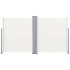 Topdeal Auvent Latéral Rétractable Crème 140 X 600 Cm FF48455_FR -Tente de réception Soldes 54644012 4