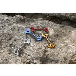 LANGRAY Lot De 5 Tendeurs De Corde De Tente Avec Clips - En Aluminium - Tendeurs De Cordon - Tendeurs De Tente, Accessoires De Camping En Plein Air Argent 8 LANGRAY Lot De 5 Tendeurs De Corde De Tente Avec Clips - En Aluminium - Tendeurs De Cordon - Tendeurs De Tente, Accessoires De Camping En Plein Air Argent -Tente de réception Soldes 54903547 2