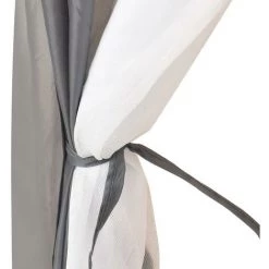 TALKEACH 660x580x250 Cm Tente De Piscine Tissu Gris -Tente de réception Soldes 55071575 5