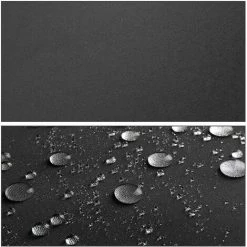 Homfa 1,6 X 2,5 M Store Vertical Balcon Store Roulant Extérieur En Métal Et Polyester Avec Manivelle Et Cassette D'Auvent Pare-Soleil, Pare-Vue, Protection Du Vent Pour Balcon, Terrasse, Patio , Gris -Tente de réception Soldes 55165853 4